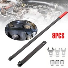 8pcs Serpentine Belt Tension Tool 38 Idler Pulley Wrench Crow Foot Socket Set 8pcs Serpentine Belt Tension Tool 38 Idler Pulley Wrench Crow Foot Socket Set