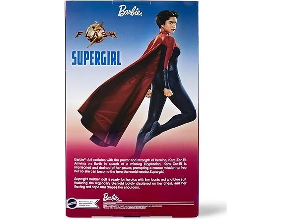 Barbie Signature Supergirl – The Flash (2023) Collector Grade  Doll – New Sealed - Image 3 of 4