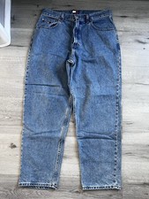 Tommy Hilfiger Men's Freedom Jeans Denim 36x30(33x29.5) Made In USA