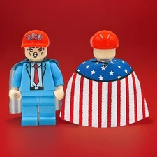 #1071-A - President Trump (Super POTUS w/ USA Cape)