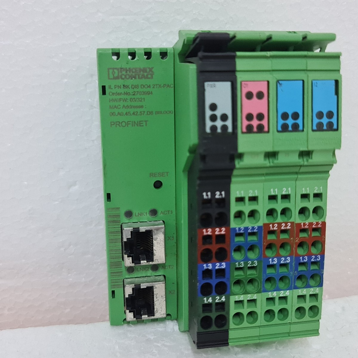 Phoenix Contact IL PN BK DI8 DO4 2TX-PAC Bus Coupler 2703994 | eBay