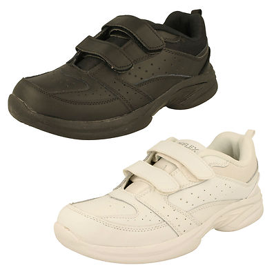 Herren Reflex Weite Passform Leder Turnschuhe - A2R123