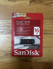NEW SanDisk Cruzer Glide 16GB USB Flash Drive