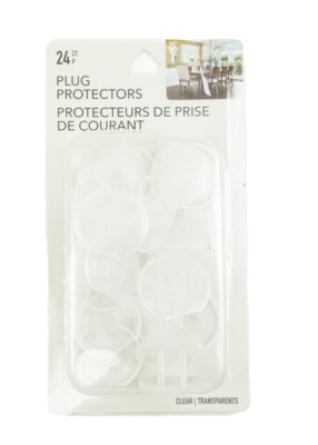 24 Pack Outlet Plug Protectors Child Safety Clear Transparent 50225