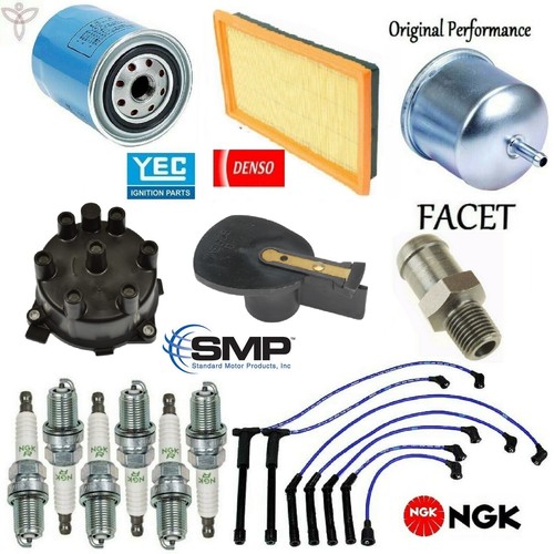 Tune Up Kit Filter Spark Plugs Wire for Nissan D21 V6; 3.0L 19901994