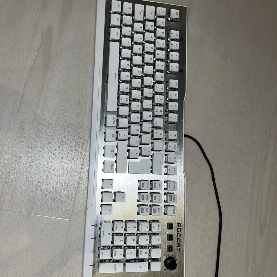 ROCCAT Vulcan 122 AIMO Mechanische Gaming Tastatur - Weiß - Bild 2 von 3