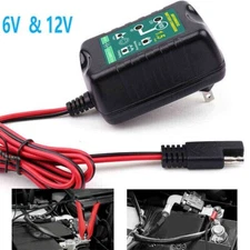 12V Battery Charger Maintainer Trickle for Davidson Harley Motorcycle Car ATV