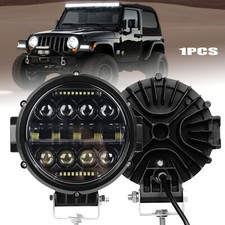 7inch Round Led Pods Work Light Bar Driving Fog Headlight Truck Off Road 4wd 7inch Round Led Pods Work Light Bar Driving Fog Headlight Truck Off Road 4wd