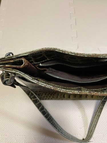 Jean Paul Gaultier Crocodile-embossed leather bag JP - Picture 8 of 10