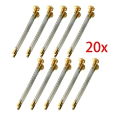 20Pcs/set Lighter Replacement Spring Screws Lighters Repair Metal Accessories
