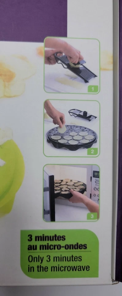 Mastrad Top Chips 2 Chip Makers + A Food Slicer Culinary Delicious, Green. - Image 4 of 4