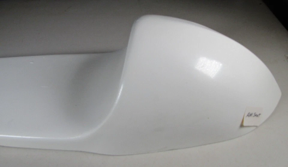 AM Café Style Racing White Fiberglass Seat Cowl 26" L x 7 1/2" W Montesa Rickman - Image 2 of 4