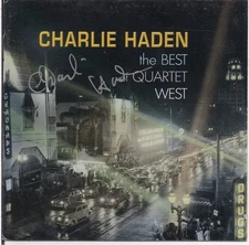 Best of Quartet West * by Charlie Haden (CD, Nov-2007, Verve) Original Signed