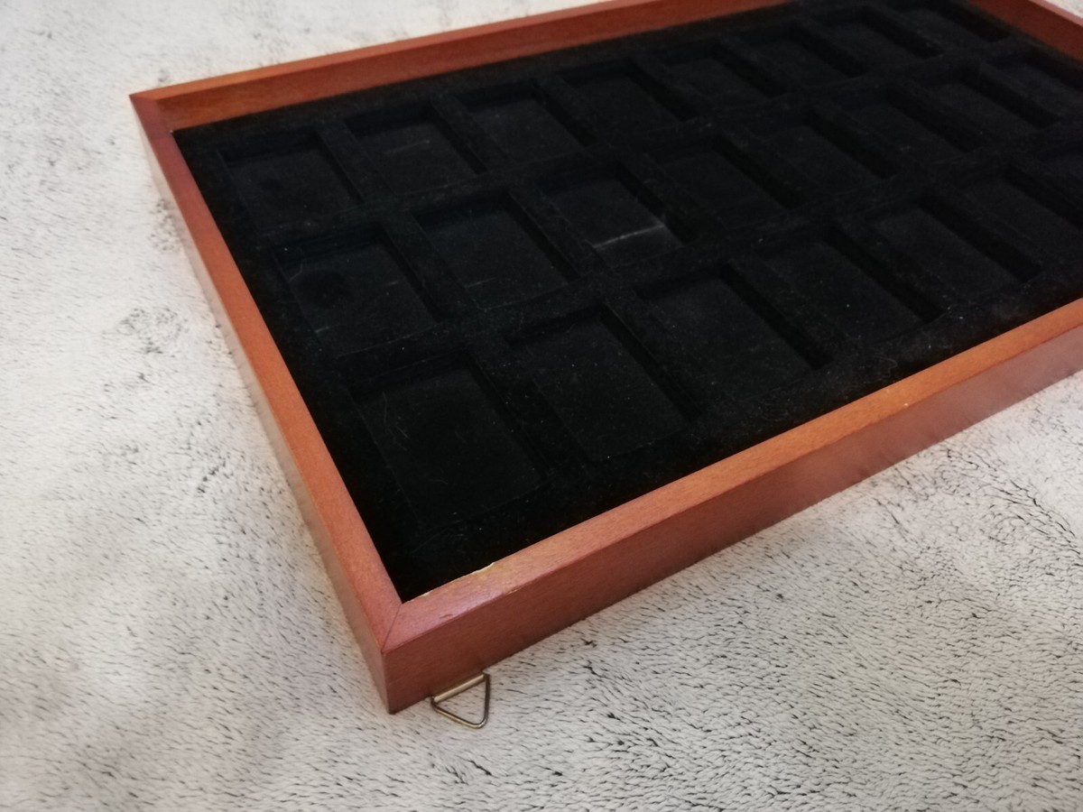 RARE ZIPPO WOOD STORAGE COLLECTION DISPLAY CABINET CASE BOX HOLDER