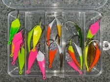 20 POMPANO JIGS   WACKY  1/4oz COLOR CHOICE with box Goofy Jigs