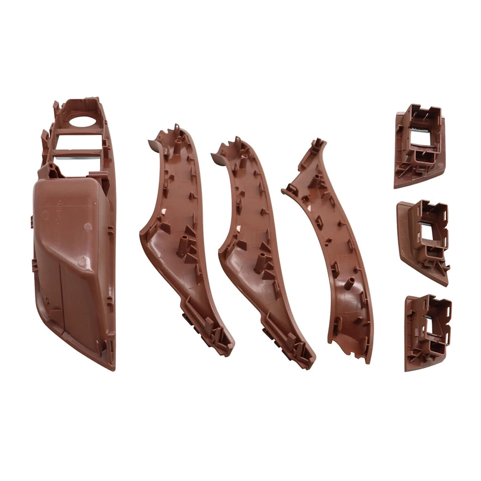 Juego de cubierta de moldura de manija de panel de puerta interior para BMW F10 520i 523i 535i 528i 530i Foto 2 de 4