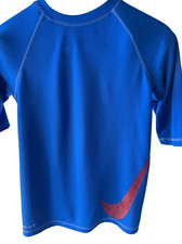 Nike Boys Dri-Fit 3/4  Sleeves Cobalt Blue -Rash Guard-SZ L
