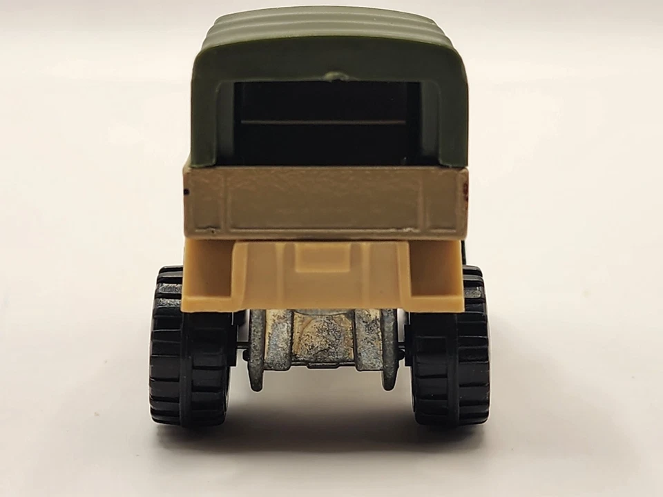 Camión de carga Hot Wheels 1990 militar ejército marines desierto camuflaje tropas Foto 4 de 4