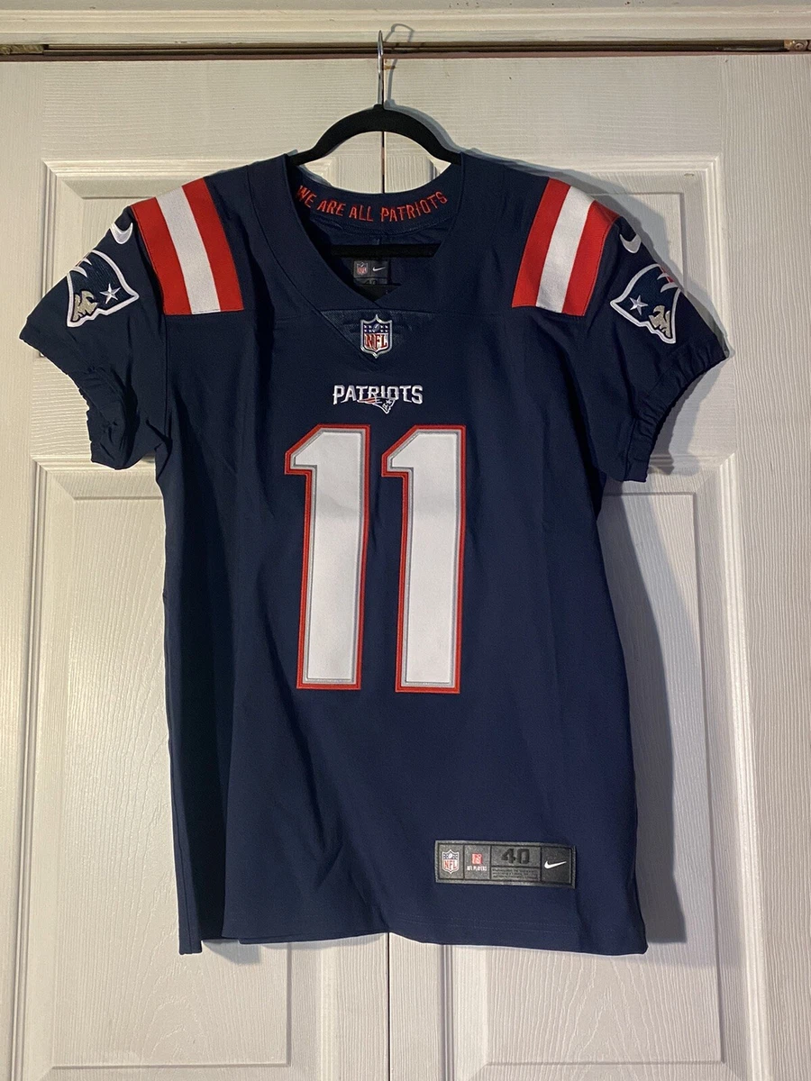 Authentic Julian Edelman Nike Elite New England Patriots Jersey