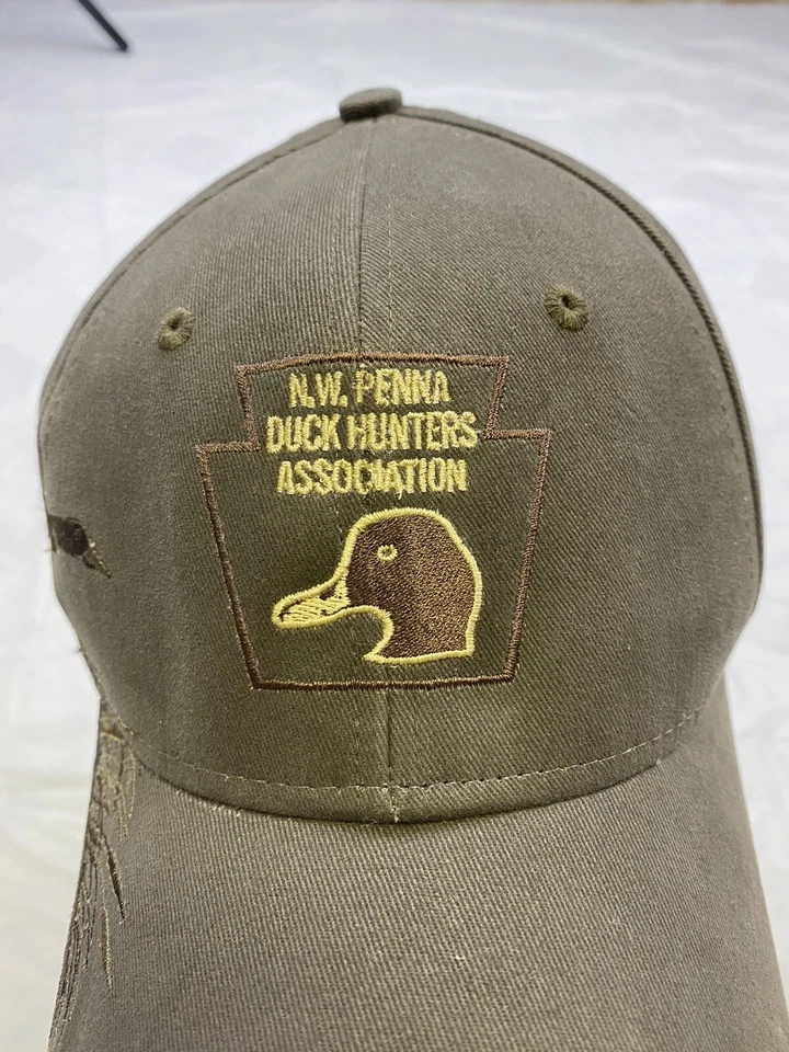 Northwestern PA Duck Hunters Association Hat Cap Brown Hunting - Image 2 of 4