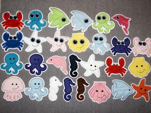 30 Süße Reißzwecken In Meeres-Optik – Seepferdchen, Muscheln, Oktopus Für Pinnwand & Deko