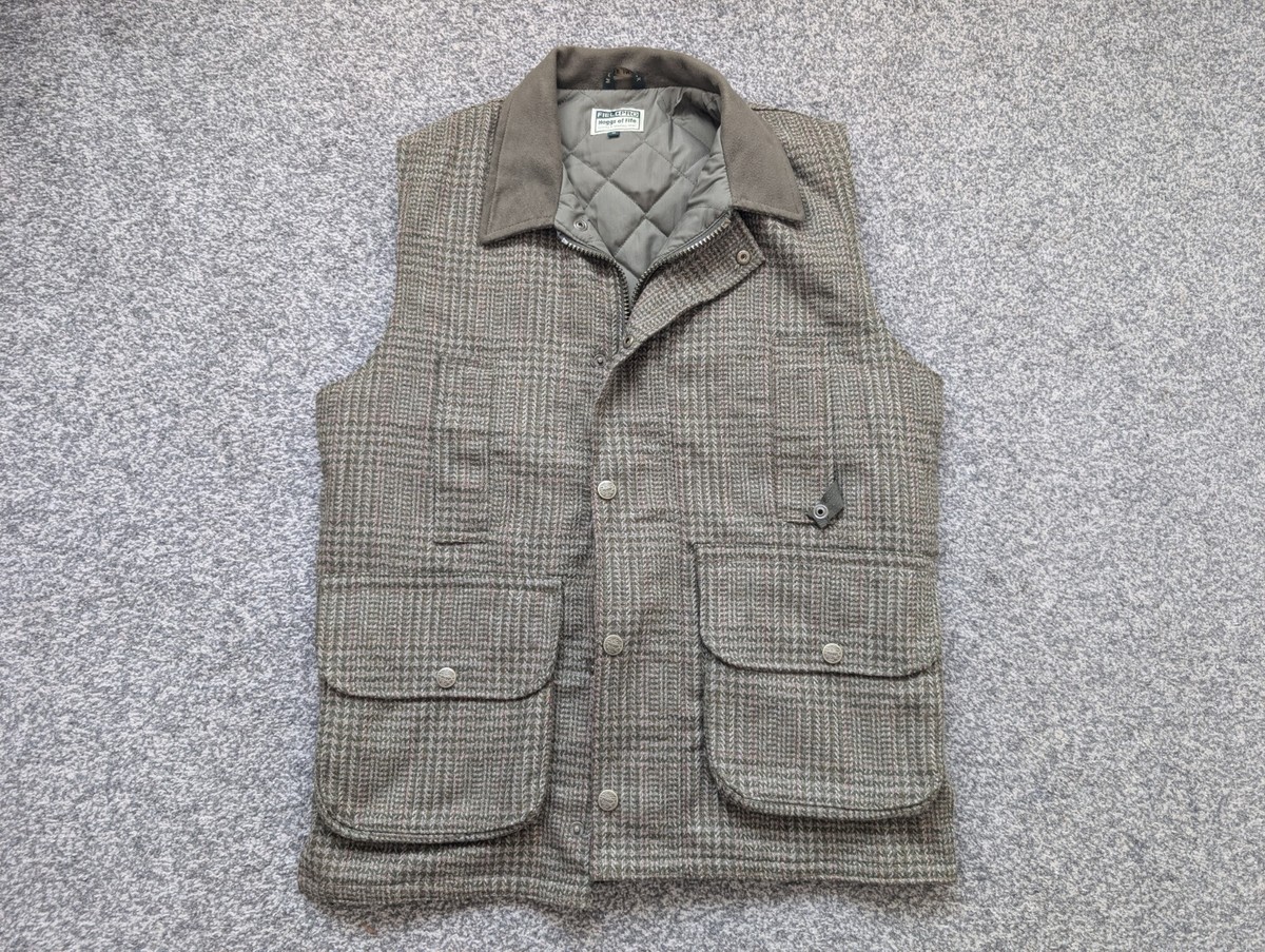 Hoggs of Fife Waistcoat Adult Medium Green Country Field Pro