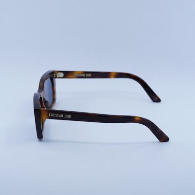 ?️ New Dior DIORMIDNIGHT S3I 26B0 Sunglasses - Honey Havana Frame, Blue Frame DIOR DIORMIDNIGHT S3I 26B0 Honey Havana/Blue 52-19-140  main image 4