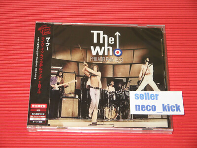 11B THE WHO PHILADELPHIA 1973 JAPAN 2 CD