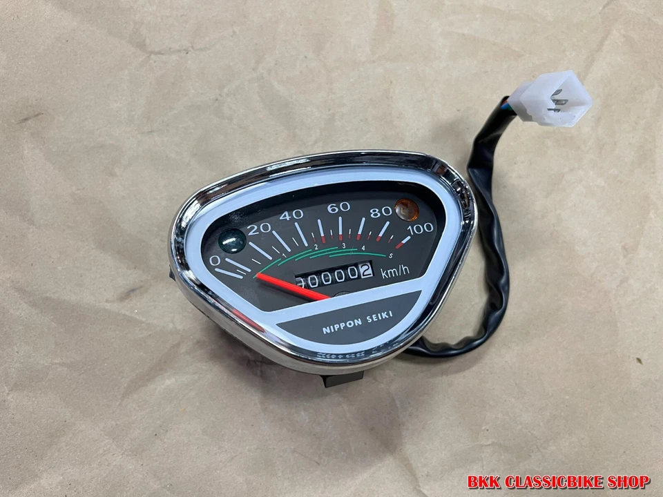 Honda Chaly Dax CF50 CF70 ST50 ST70 ST90 Speedometer meter Nippon Seiki km/h - Image 2 of 4