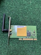 Netgear 108 Mbps Wireless PCI Adapter WG311T WiFi Card w Antenna
