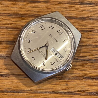 【レア】ブローバ/SET-o-matic/デイデイト/自動巻/メンズ腕時計/ Vintage BULOVA 