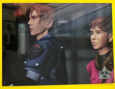 BIOHAZARD Card LEON CLAIRE Capcom 1998 Japanese Very Rare