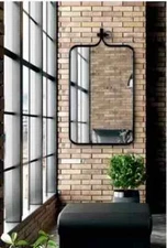 Bathroom Vanity Mirror Large Farmhouse Old World Vintage Style Industrial 20x35