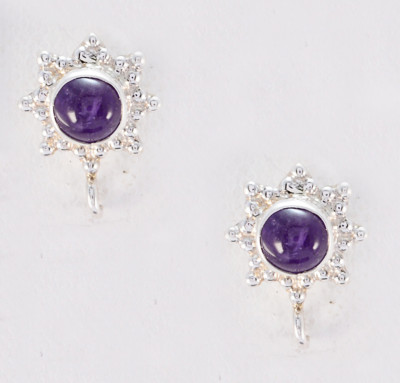 Attractive Inviting Amethyst 925 Sterling Silver Purple Natural Supply US Gift