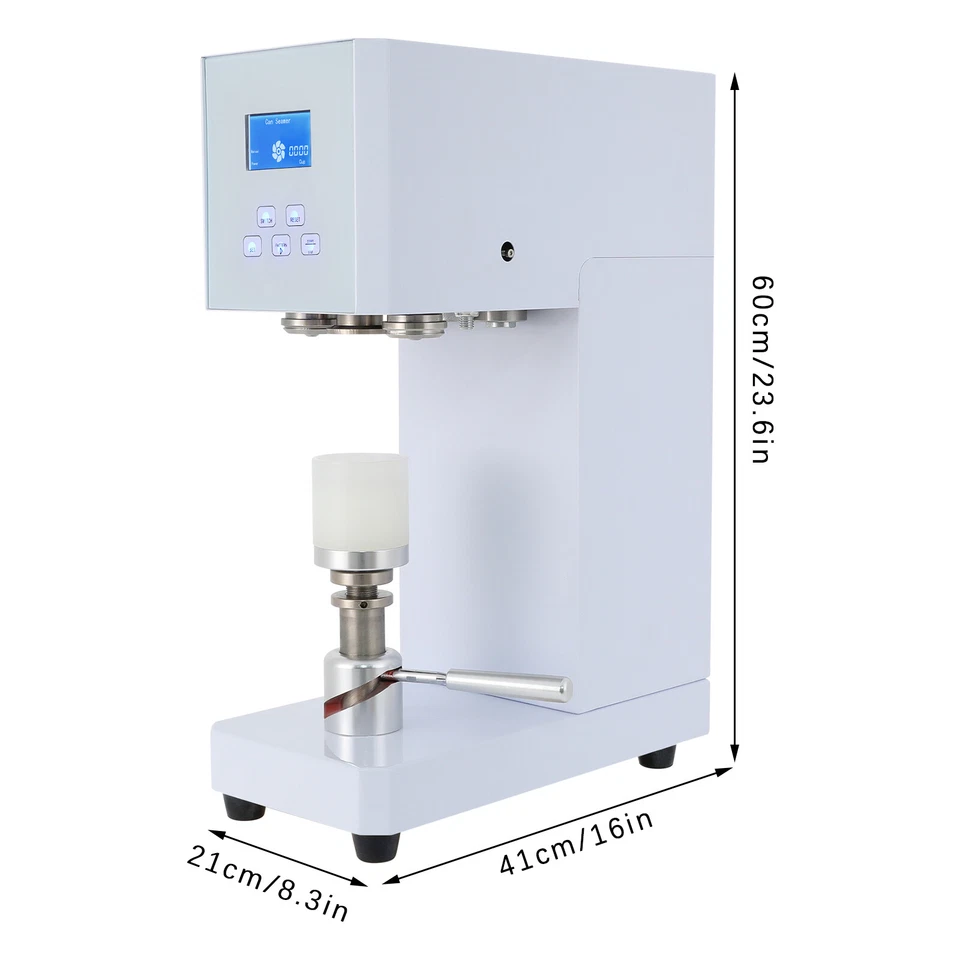 370W Automatic Can Sealing Machine Electric Cup Sealer Machine with Counter 110V - Image 4 of 4