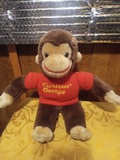 Curious George Plush 12 Inch Gund Vintage