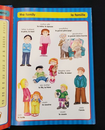 Meine ersten 1000 Wörter, Englisch/Französisch, gepolsterte Abdeckung, braun Watson, 2014 - Bild 4 von 13