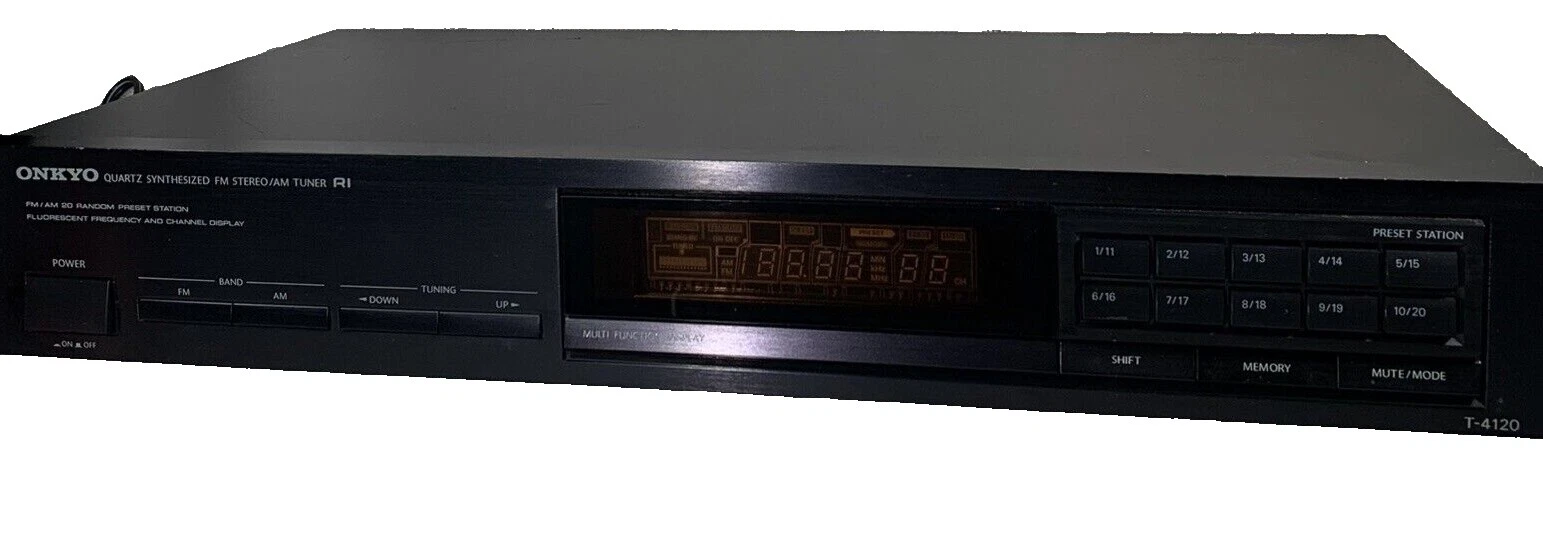 Onkyo Analog Home Audio Radio Tuners