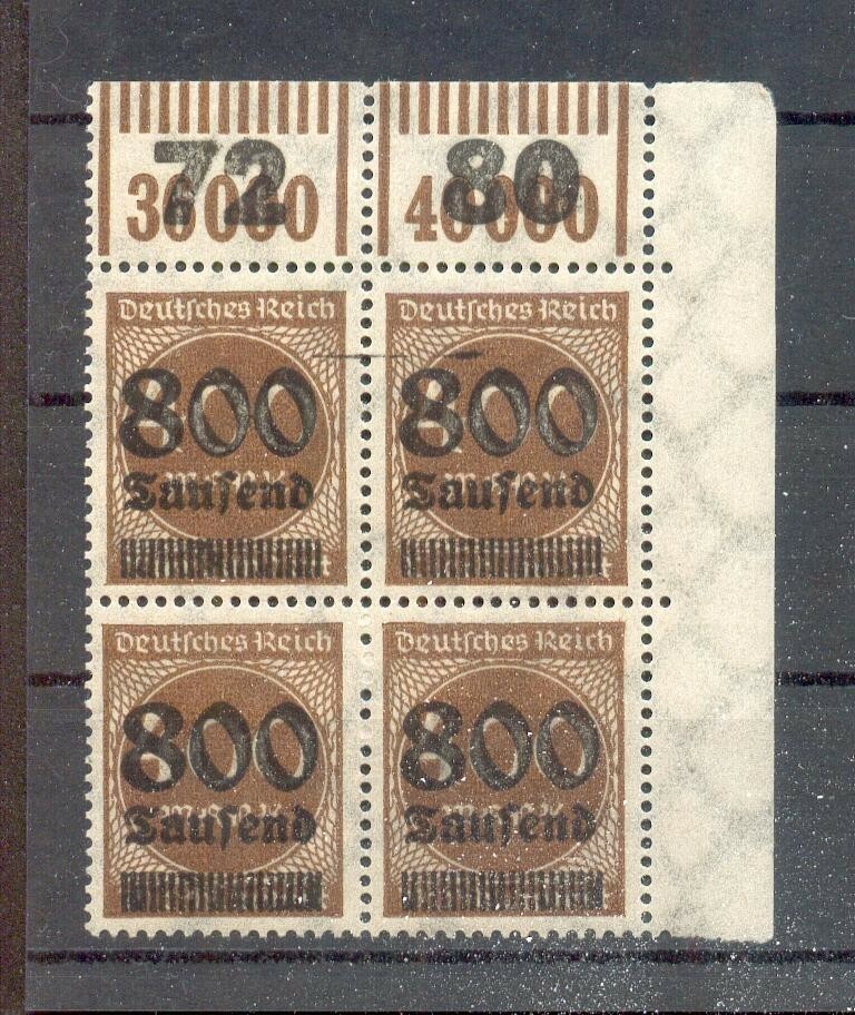 Dr-Infla 305 Corner Block** Mnh Mint Never Hinged (R3790
