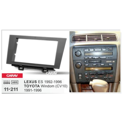 2Din Radio Fascia Dash Kit for Lexus ES 300 TOYOTA Windom Stereo Panel Frame