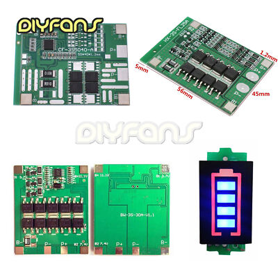 3S 12V 12A/25A/30A 18650 Li-ion Akku BMS PCB Schutz Bord