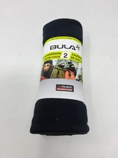 Unisex Neck Warmer 2 Pack Polartec Double Layer Fleece Black One Size