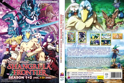 ANIME DVD~ENGLISH DUBBED~Shangri-La Frontier Season 1+2(1-50End)All region+GIFT