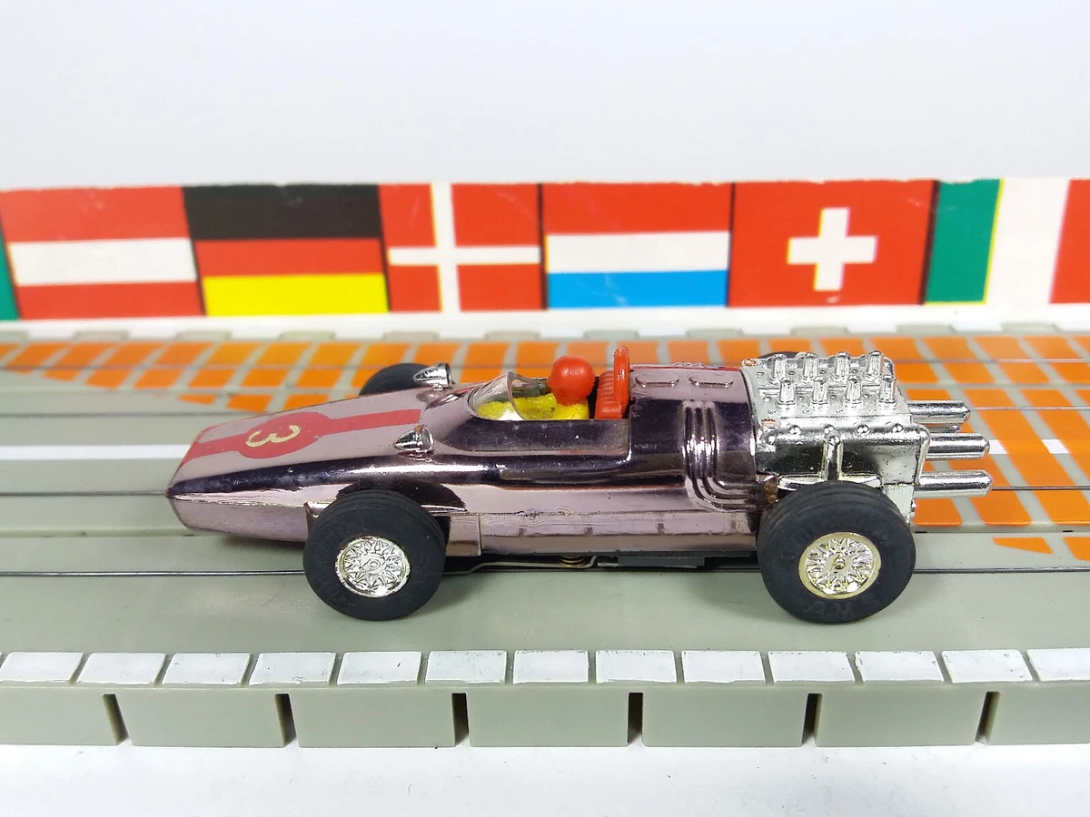 Faller Formula 1 Race Car 3 Chrome HO Slot Car eBay