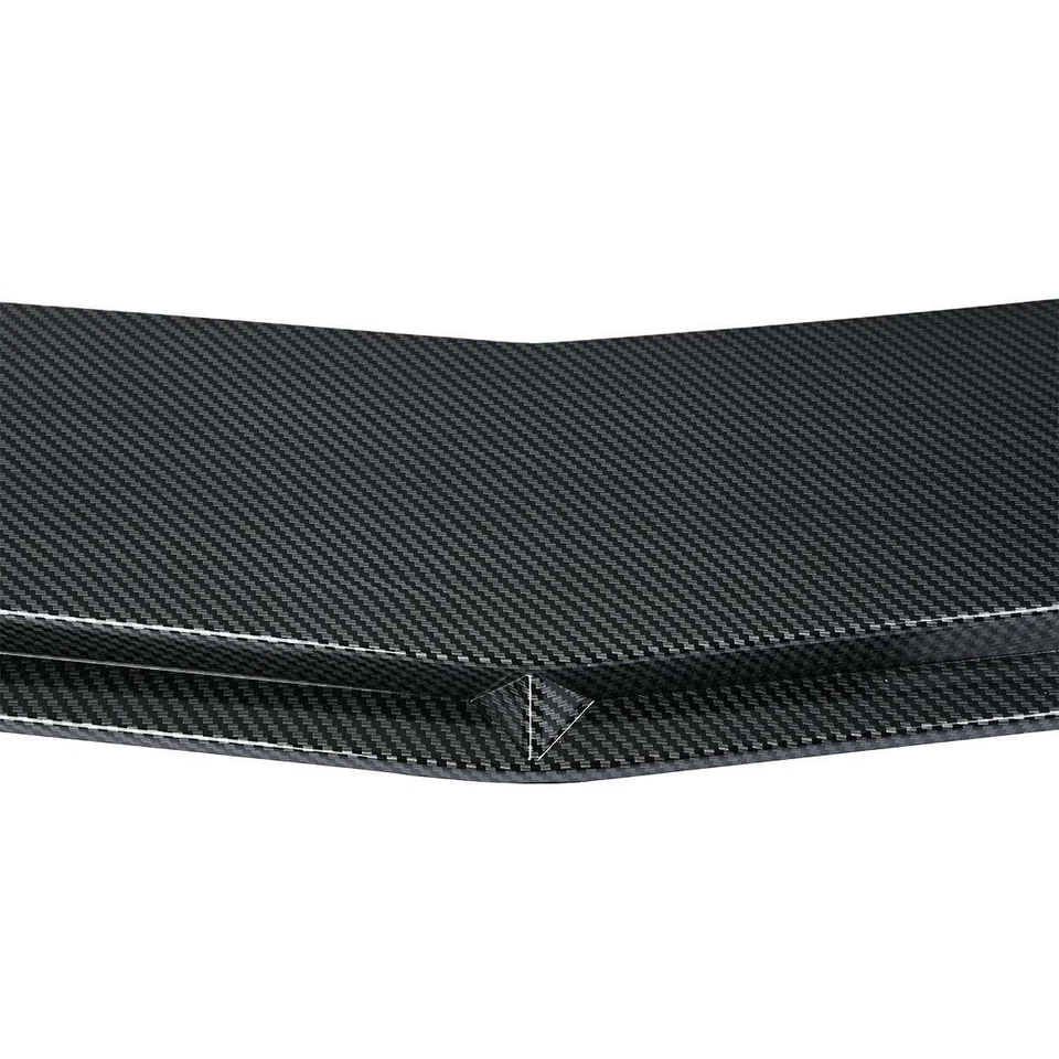 For Buick Regal Enclave 5pcs Carbon Fiber Front Bumper Lip Spoiler Splitters US - Image 2 of 4