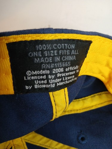 Corona Cerveza Mas Fina Ball Cap/Hat Tattered Look - Picture 16 of 16