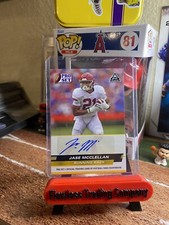 2022 Leaf Pro Set Football #PSA-JMC Jase McClellan RC Auto
