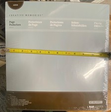 NEW 2008 Creative Memories 12 x 12 Page Protectors 15 Sheets Plus 1 Bonus Sheet