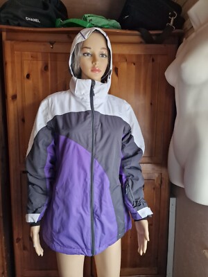 Women's Crane insulated rain jacket, size S 8-10 UK