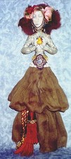 Cloth Art Doll Paper Pattern "Simple Pleasures" by Christine Shively